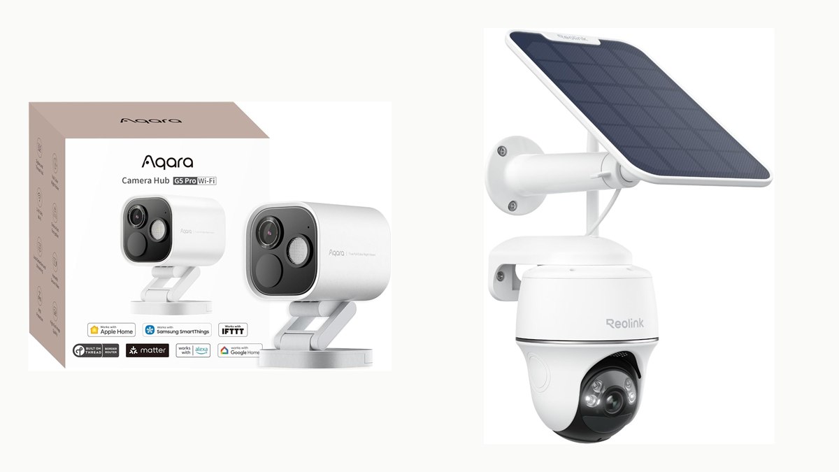 Aqara Camera Hub G5 Pro と REOLINK Argus PT+SP 屋外防犯カメラ比較