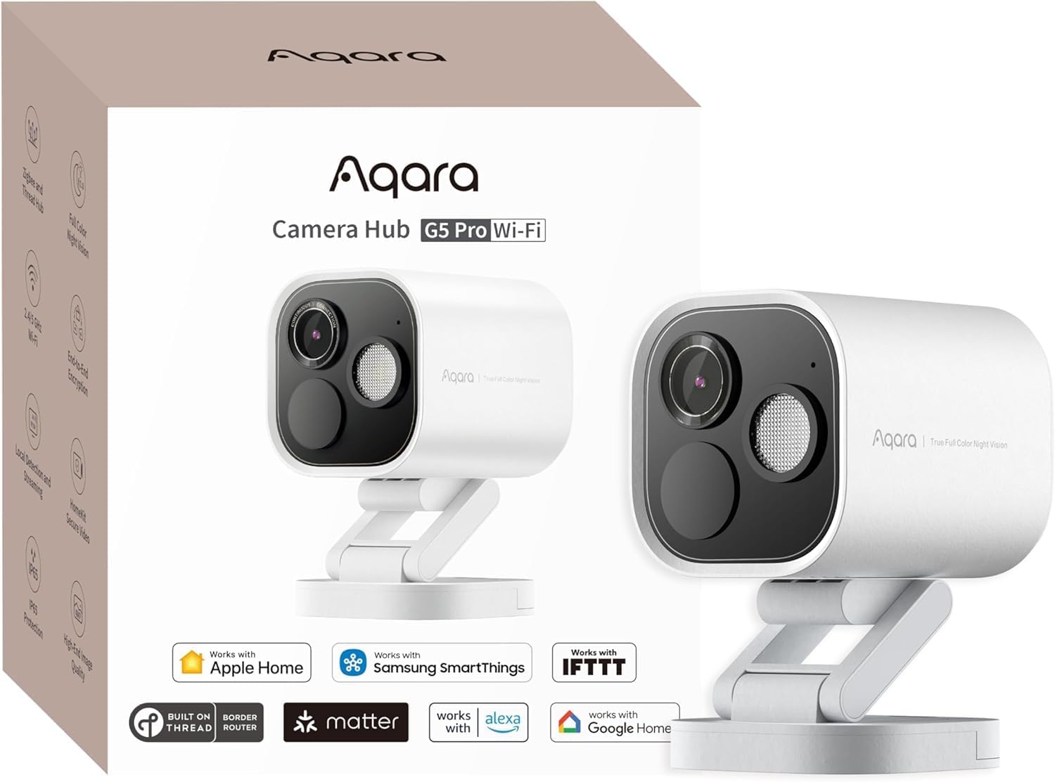Aqara Camera Hub G5 Pro Wi-Fi 屋外防犯カメラ