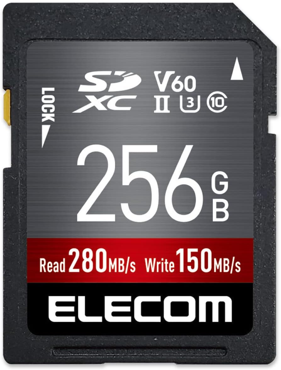 ELECOM UHS-II V60 256GB