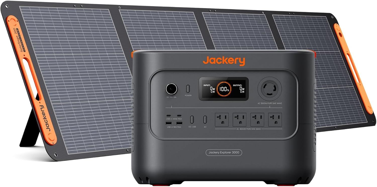 Jackery Solar Generator 3000 New